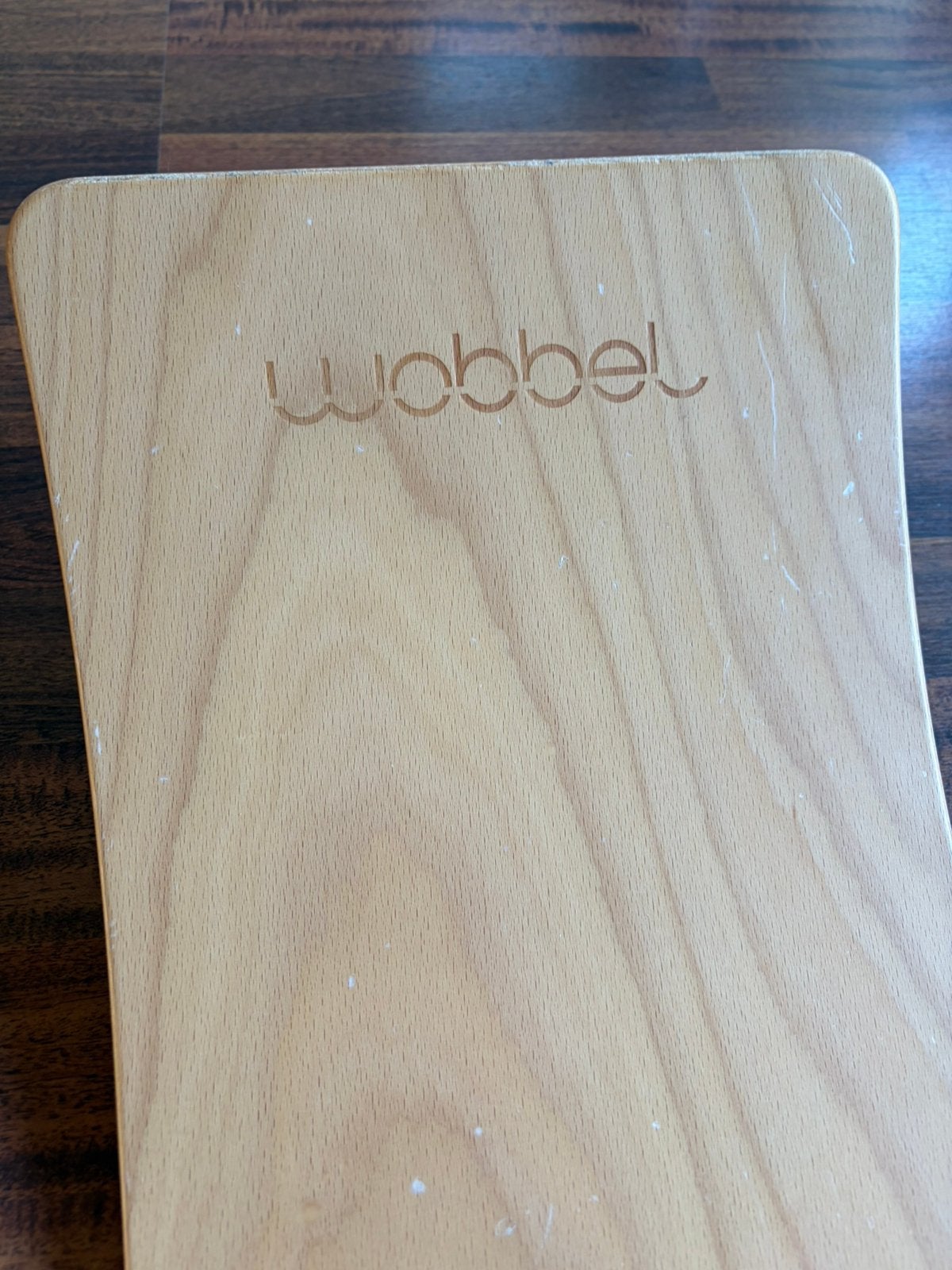 Wobbel houten balance board, Ophalen, Gebruikt