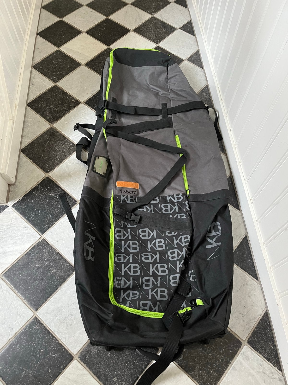 North Boardbag Travelbag 135cm met wieltjes, Overige typen, Geen board, Ophalen of Verzenden, Zo goed als nieuw
