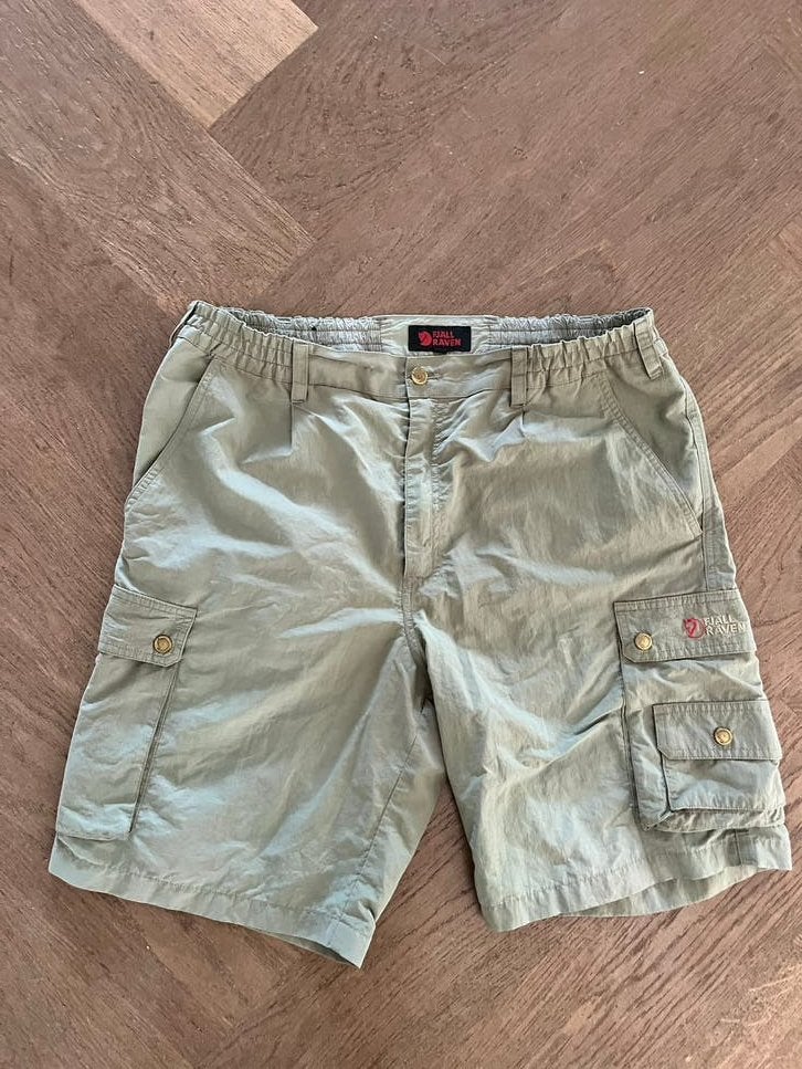 Fjällräven korte broek heren Groen - Maat 50, Ophalen of Verzenden, Zo goed als nieuw, Maat 48/50 (M), Groen