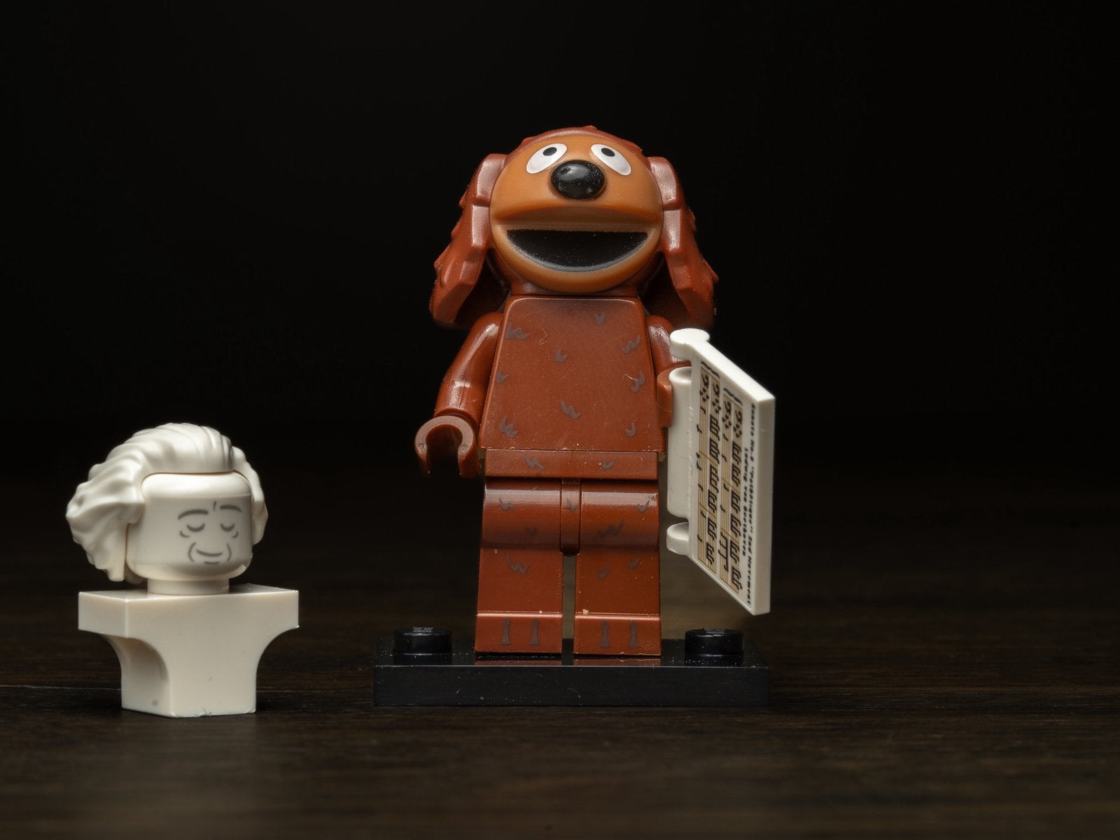 Lego minufigure serie muppets Rowlf the Dog, Ophalen of Verzenden, Zo goed als nieuw