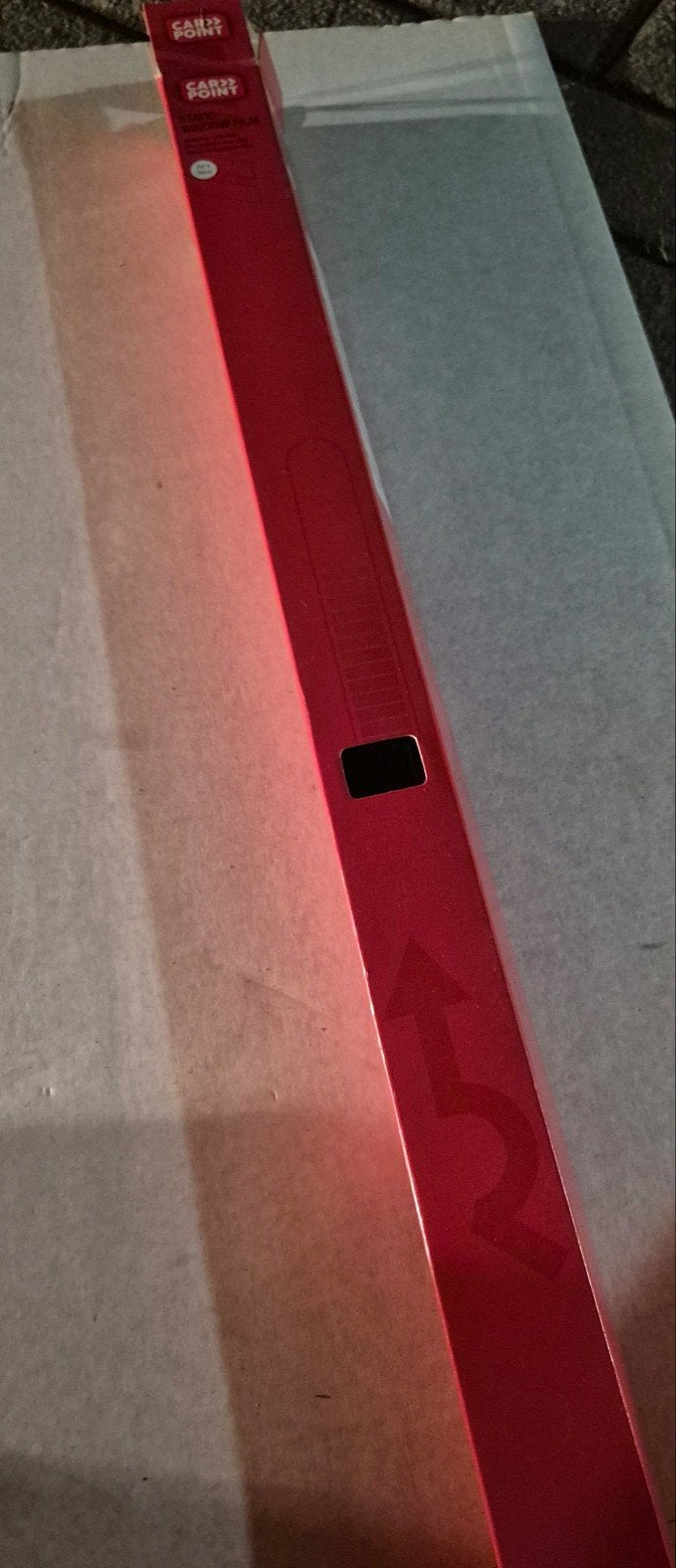 Car Point Statische Raamfolie - Blindeerfolie 2m x 76cm, Auto diversen, Ophalen of Verzenden, Gebruikt