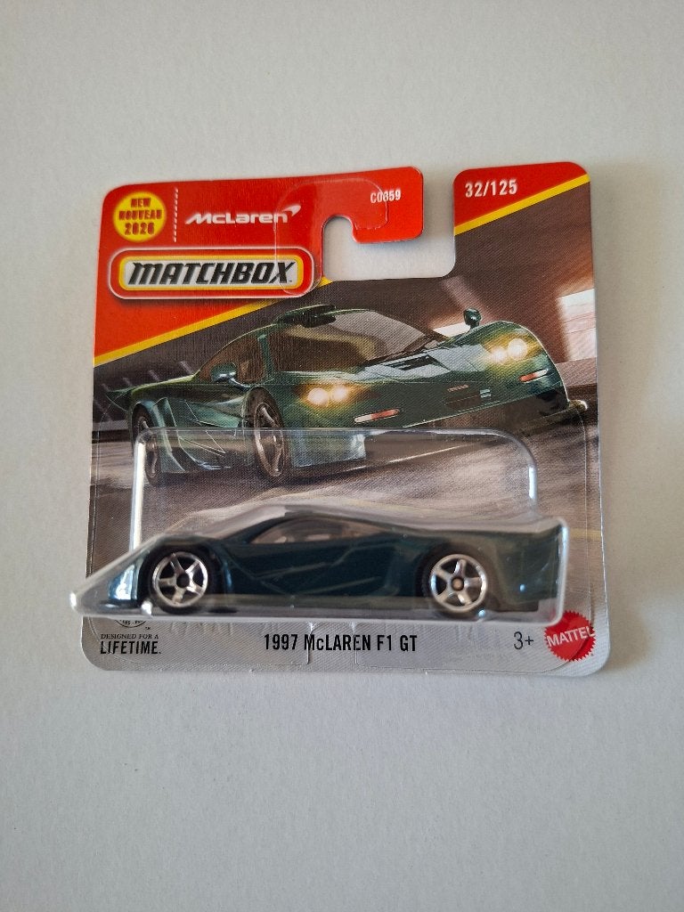 Matchbox 1997 Mclaren F1 GT, Ophalen of Verzenden, Nieuw, Auto