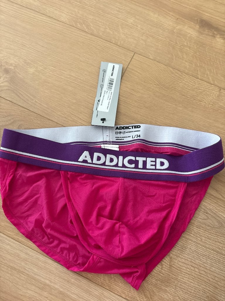 Addicted L slip heren, Kleding | Heren, Ophalen of Verzenden, Paars, Addicted, Slip