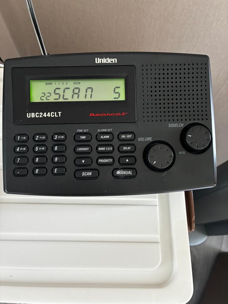 Uniden Bearcat UBC244CLT Scanner - Goede Staat, Ophalen, Gebruikt, Overige typen