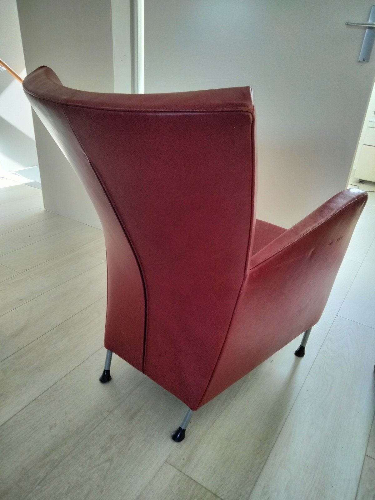 Montis Windy fauteuil - zit perfect, toe aan nieuw jasje, Ophalen, Gebruikt, 75 tot 100 cm, Leer