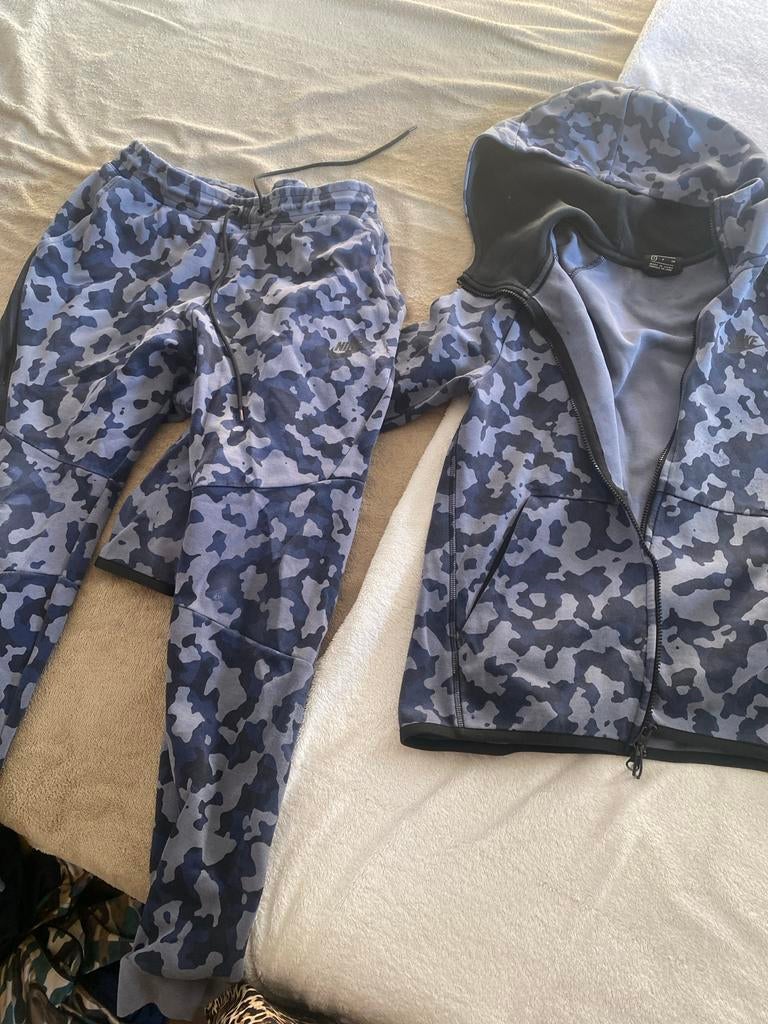Nike Tech Fleece Camo Trainingspak, Ophalen of Verzenden, Gedragen
