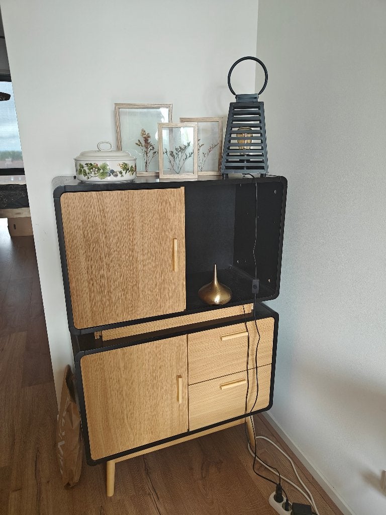 Kast, Ophalen, Gebruikt, 100 tot 150 cm, Met lade(s)