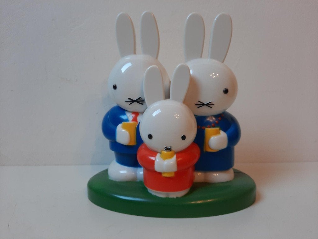 Vintage Nijntje Spaarpot Familie Pluis Dick Bruna, Verzamelen, Ophalen, Zo goed als nieuw, Kunststof, Strip- of Tekenfilmfiguur