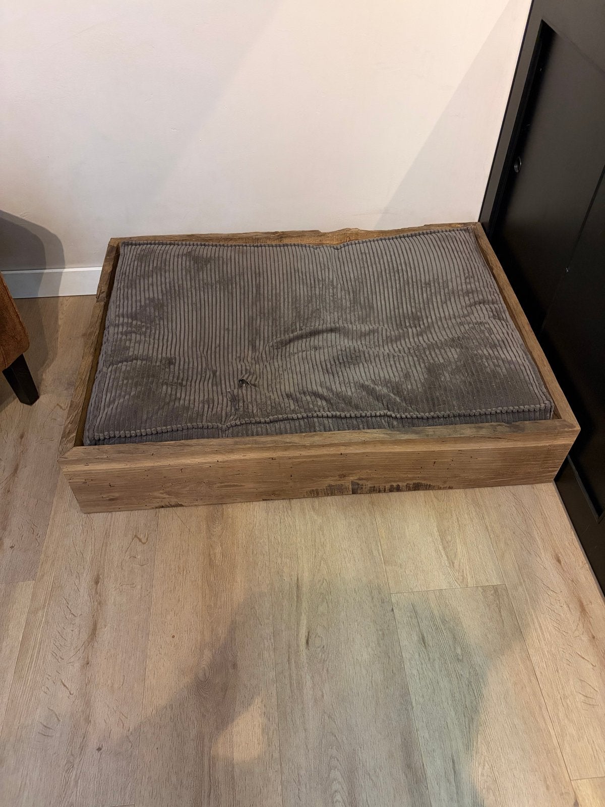 Oud eiken hondenmand 106x78 cm, Ophalen of Verzenden, Overige