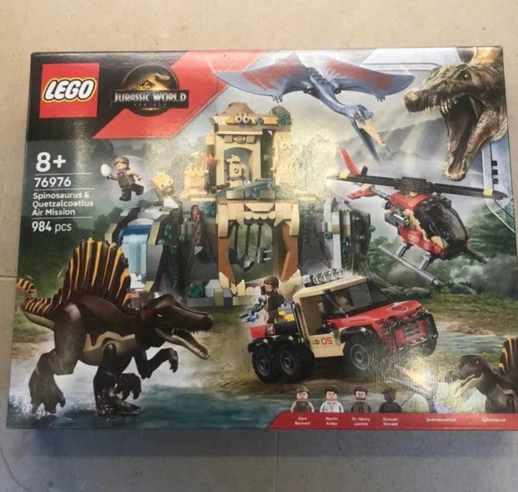 LEGO 76976: Jurassic World Spinosaurus, Ophalen of Verzenden, Zo goed als nieuw