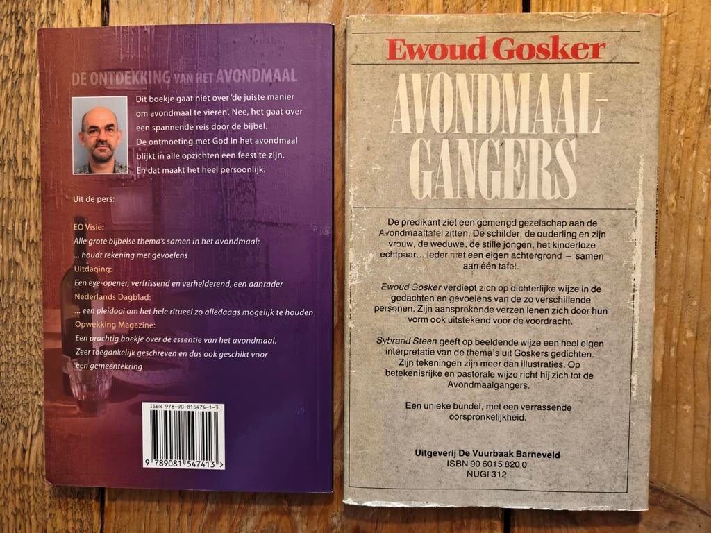 2 Boeken over het avondmaal., Boeken, Ophalen of Verzenden, Zo goed als nieuw