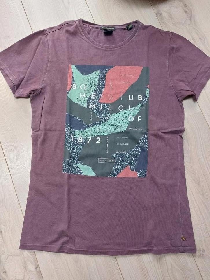 Scotch & Soda heren t-shirt, Ophalen of Verzenden, Gedragen