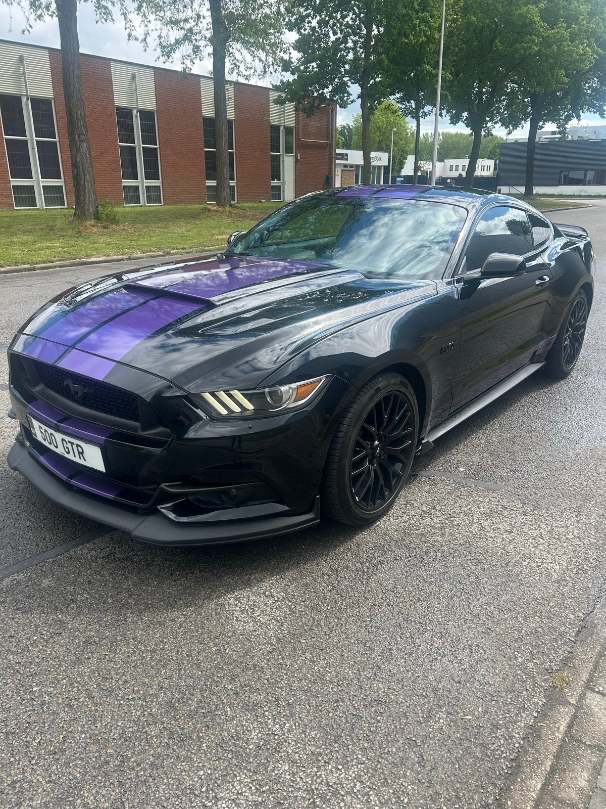 Ford Mustang GT 5.0 V8 – Unieke Uitvoering, Auto's, Ford, Zwart, Zwart, Leder, Handgeschakeld