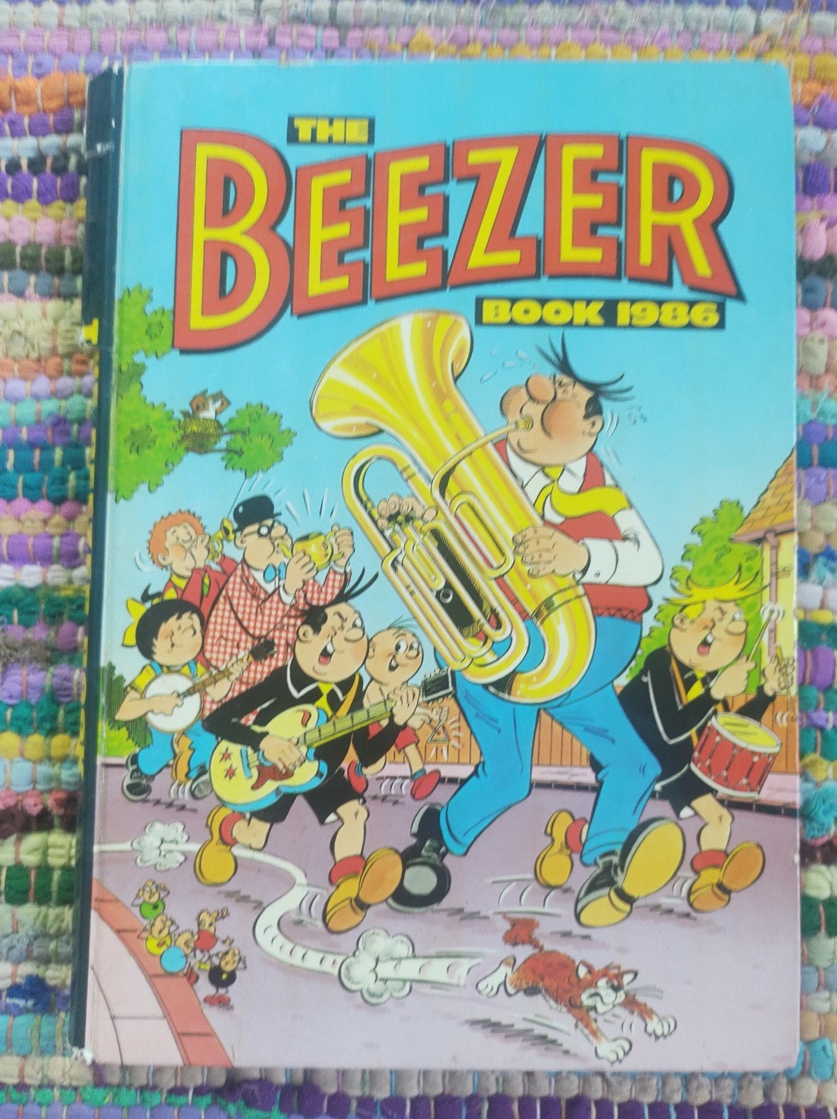The Beezer Book 1986 - Vintage stripboek, Boeken, Stripboeken, Ophalen of Verzenden, Gelezen
