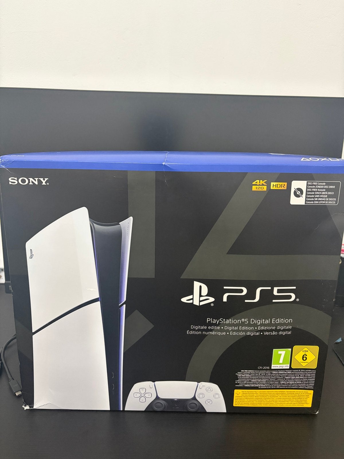 PlayStation 5 Digital Edition Zo goed als nieuw staat, Spelcomputers en Games, 1 speler, Ophalen, Zo goed als nieuw, Vanaf 7 jaar