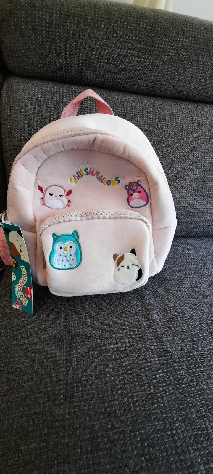 Original Squishmallows rugtas, Ophalen of Verzenden, Nieuw, Minder dan 30 cm, Rugtas