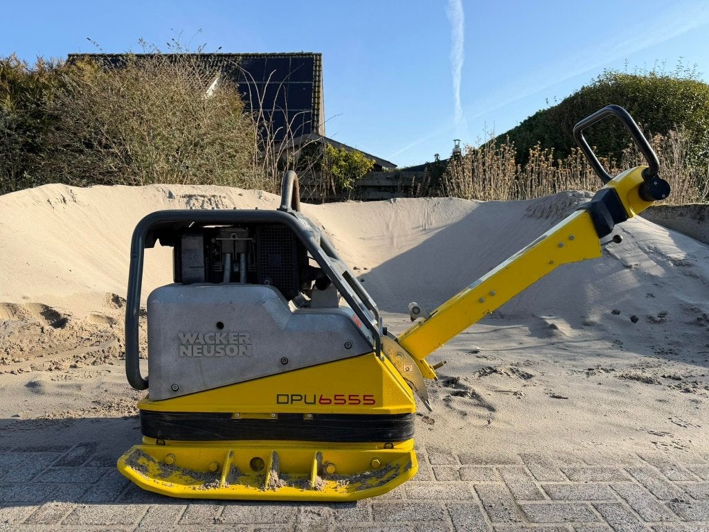 Trilplaat te huur 6.5 tons, Ophalen of Verzenden, Gebruikt