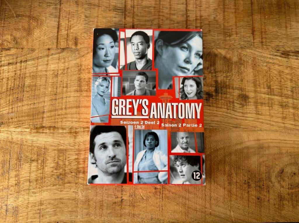 Grey's Anatomy seizoen 2 deel 2 DVD, Cd's en Dvd's, Ophalen of Verzenden, Zo goed als nieuw, Vanaf 12 jaar, Boxset