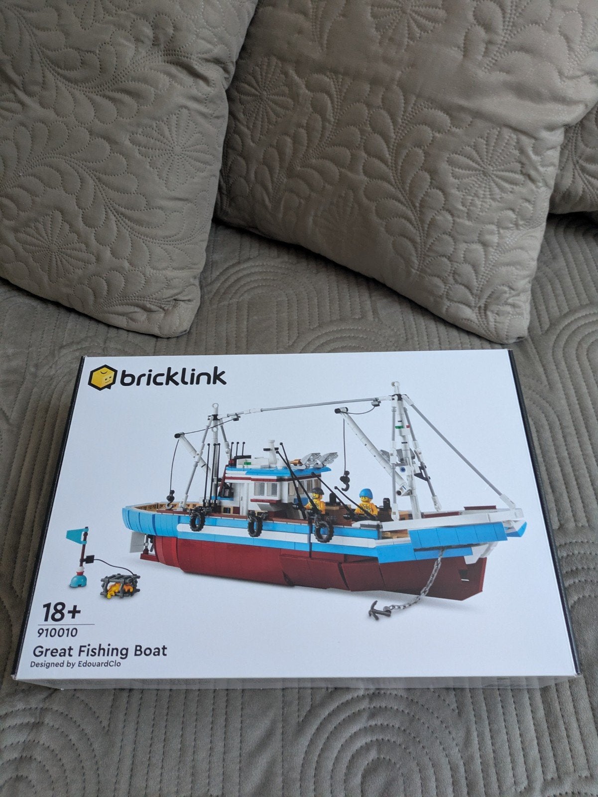 Nieuw gesealde Bricklink Great Fishing Boat 910010, Ophalen, Nieuw, Overige merken