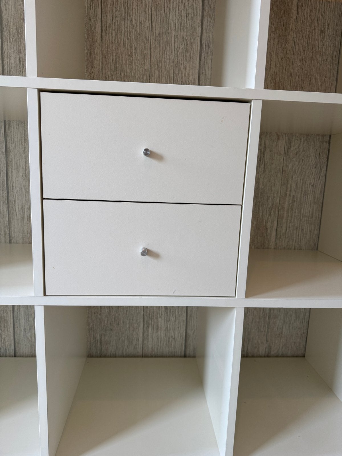IKEA Kallax Kast met 16 vakken en lades, Ophalen, Gebruikt