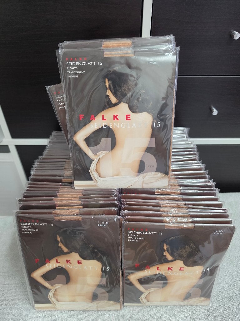 Falke Seidenglatt 15 DEN Panty - Transparant & Glanzend, Overige kleuren, Verzenden, Nieuw, Overige maten