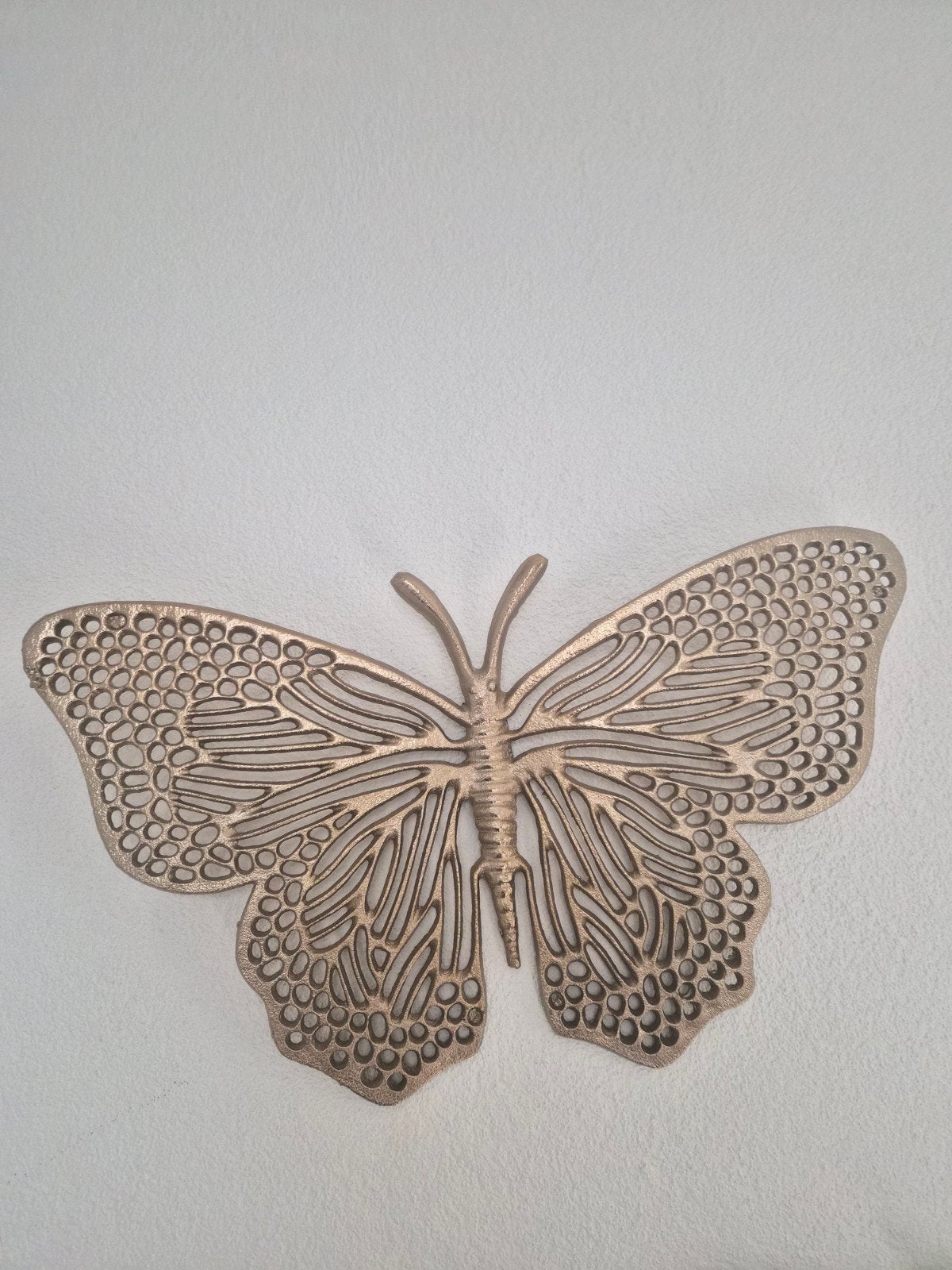 Light & Living Wandhanger Vlinder Goud - Set van 3 stuks, Ophalen, Metaal, Wandhanger, Goud