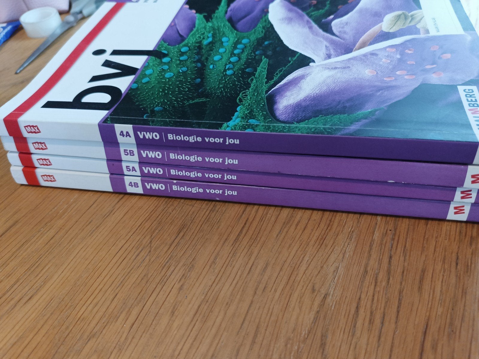 Biologie voor jou VWO 4A, 4B, 5A, 5B (Malmberg), Boeken, VWO, Malmberg, Biologie, Nieuw
