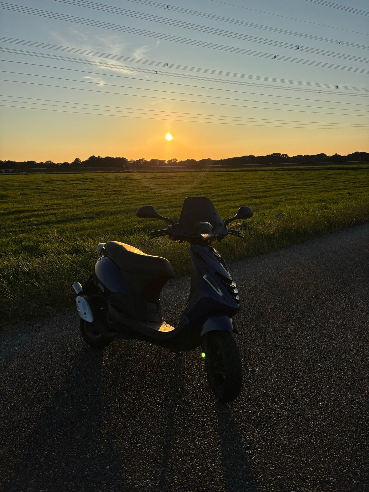 Piaggio Zip Scooter - Blauw, Goed Onderhouden, Ophalen, Gebruikt, Maximaal 45 km/u, Zip