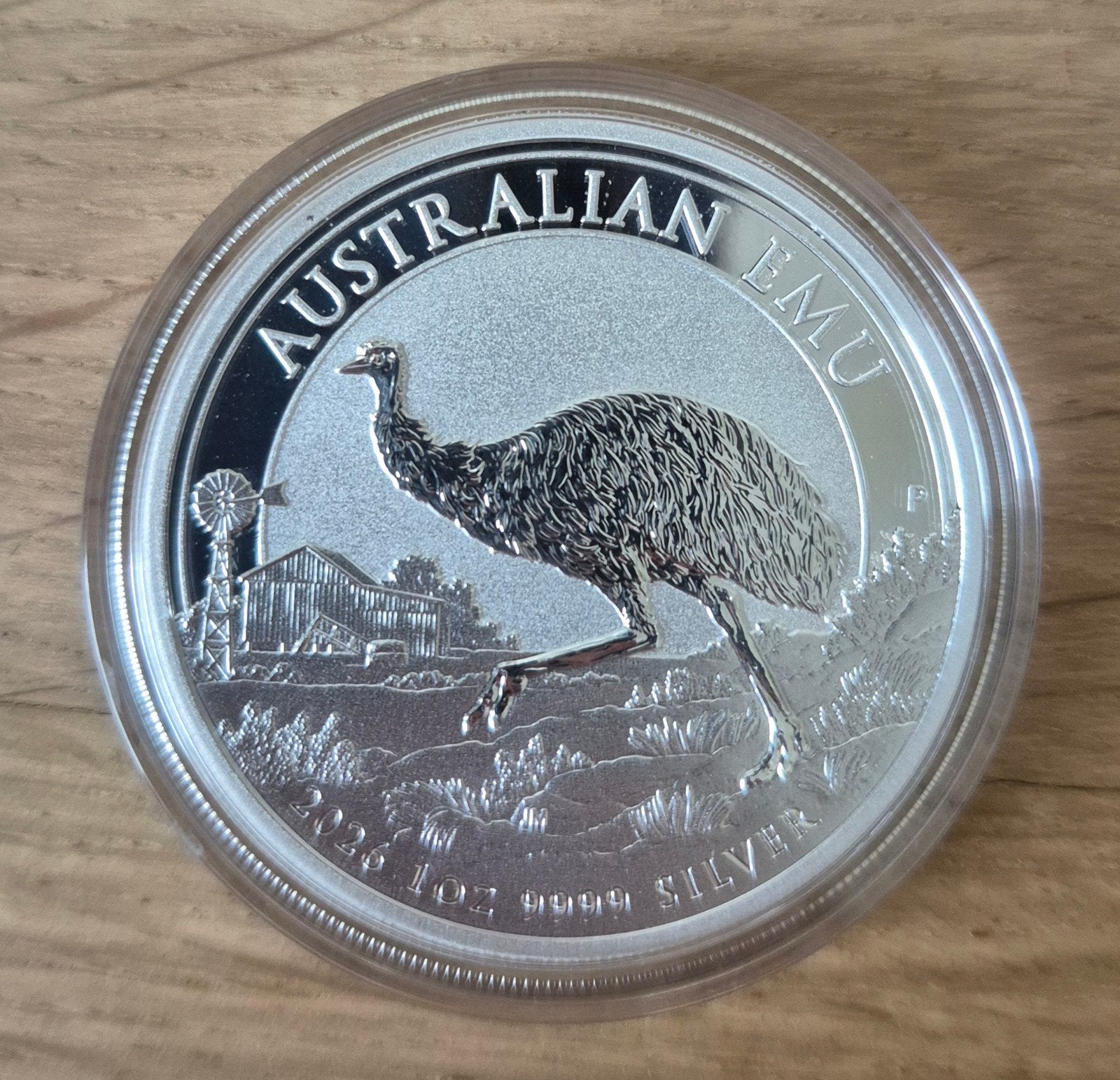 1 oz zilver Perth Mint EMU 2026, Ophalen of Verzenden, Zilver