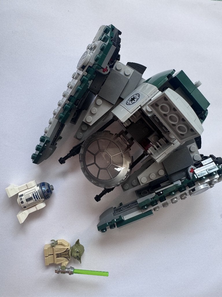 LEGO Star Wars : 75360, Yoda's Jedi StarFighter, Compleet, Star Wars, Lego, Ophalen of Verzenden