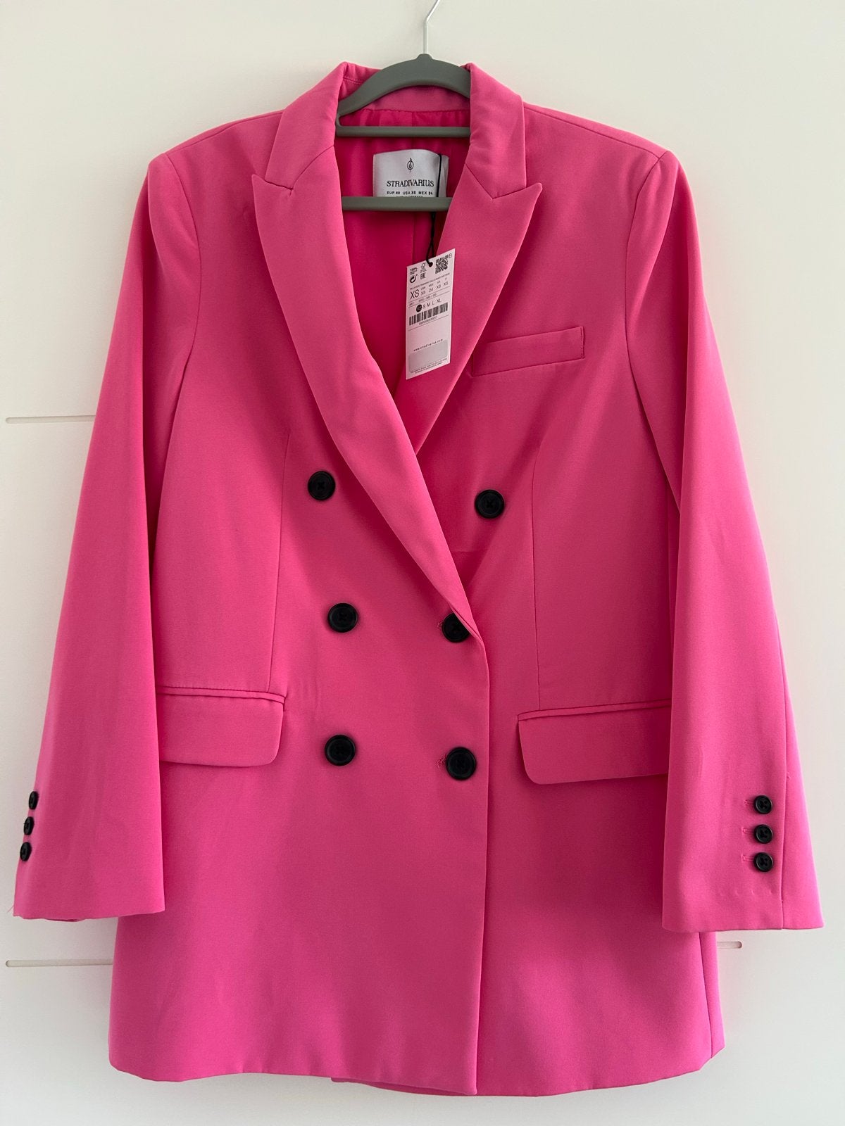 Nieuwe roze blazer van Stradivarius, maat XS, Ophalen of Verzenden, Nieuw