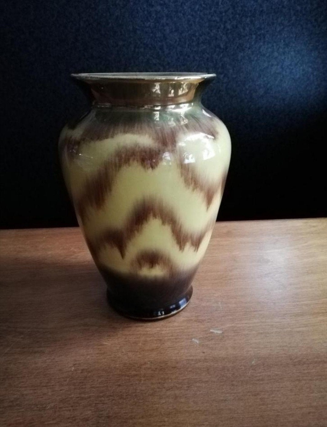 Bay keramik west germany drip vase vintage 535-20, Ophalen of Verzenden