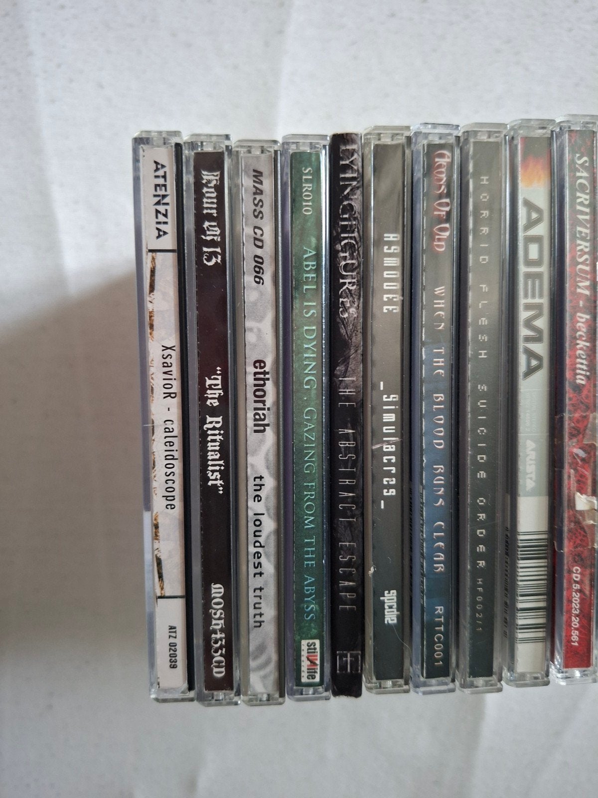 20 metal/ rock cd,s, Ophalen of Verzenden, Zo goed als nieuw