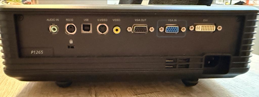 Acer P1265 DLP Projector met afstandsbediening en tas, Audio, Tv en Foto, Beamers, Gebruikt, Ophalen of Verzenden, DLP, Overige resoluties