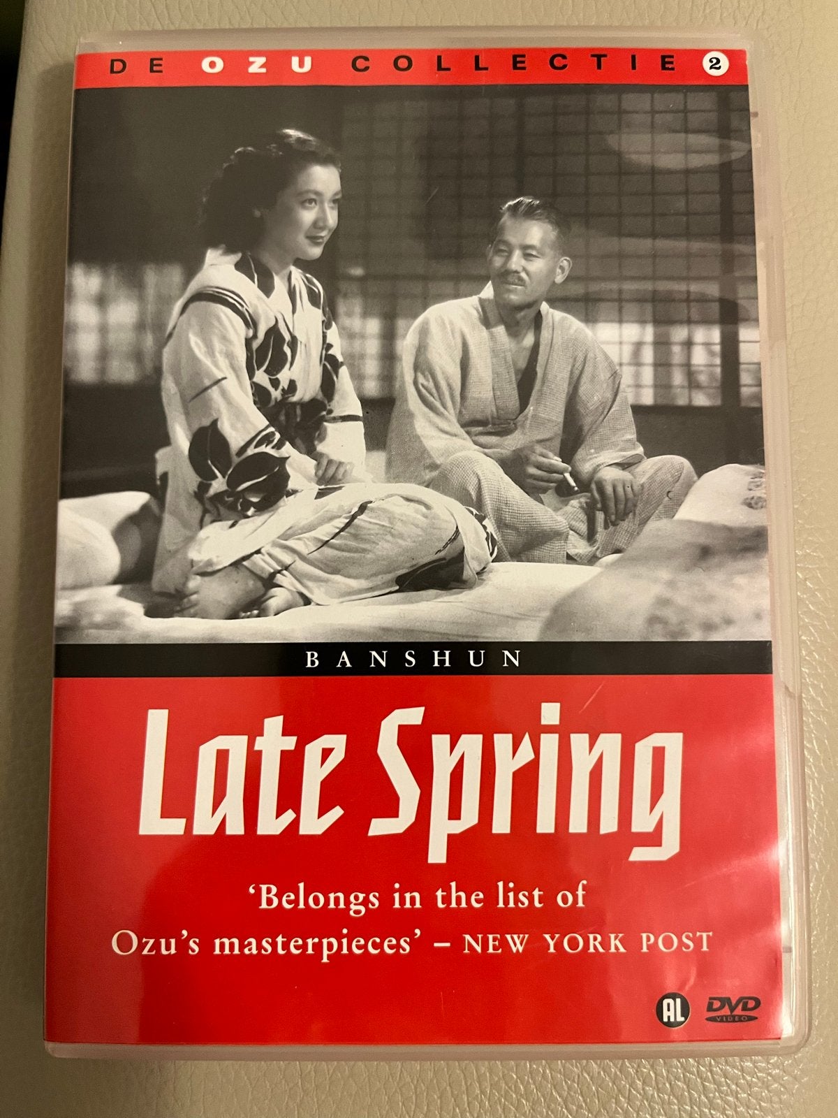 Late Spring (Banshun) DVD - Yasujiro Ozu Collectie, Alle leeftijden, Nederlands, Zo goed als nieuw, Inclusief doosje