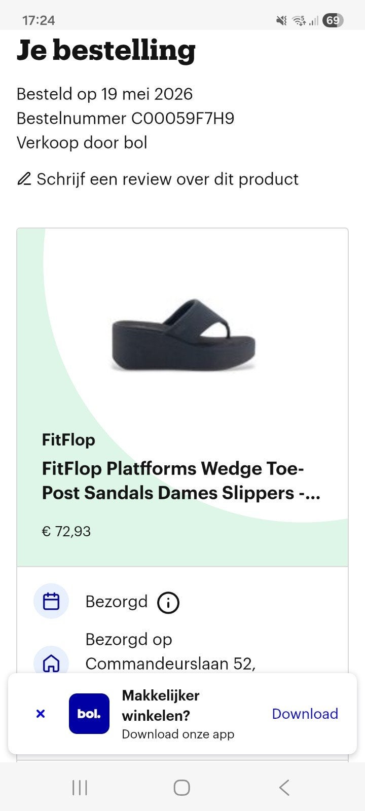 fitflops, Ophalen of Verzenden, Nieuw, Zwart, Sneakers of Gympen