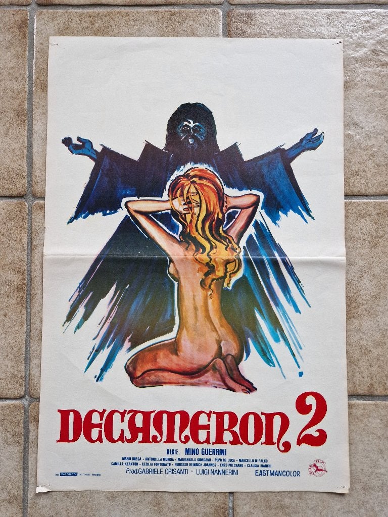 filmaffiche Decameron Nr 2 1972 filmposter, Rechthoekig Staand, Ophalen of Verzenden, Zo goed als nieuw, A1 t/m A3