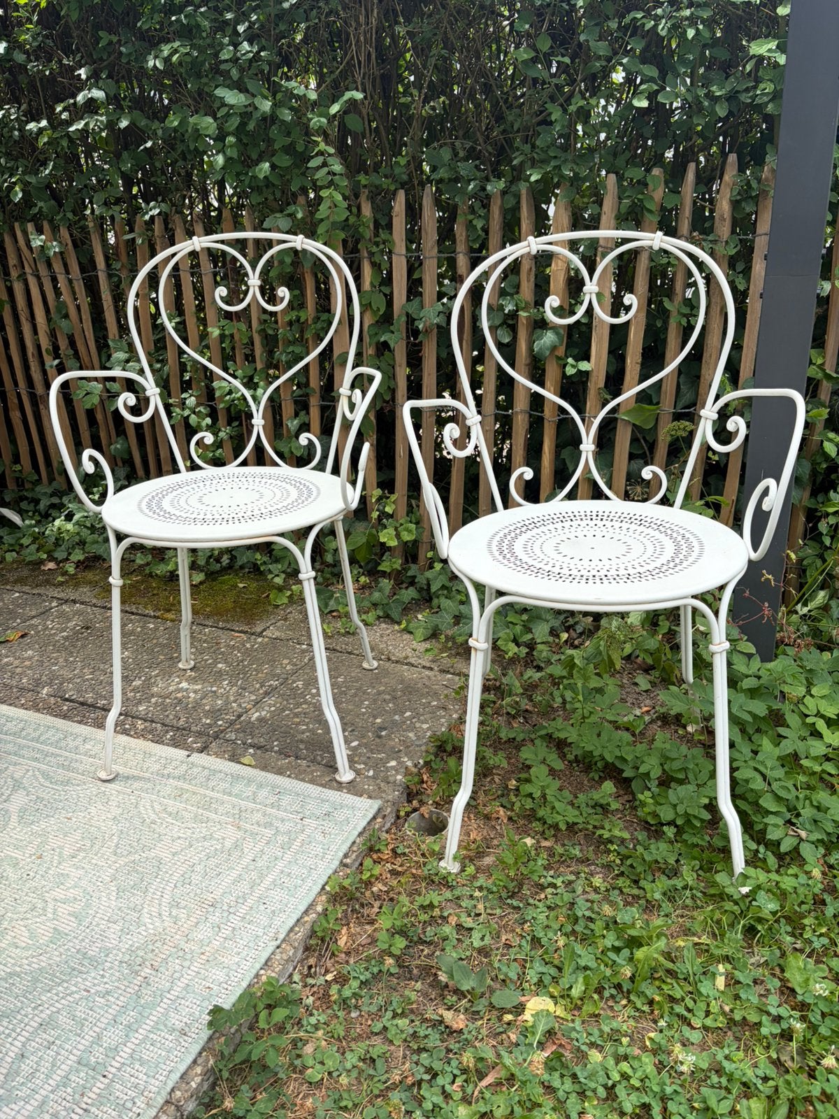 6 x Fermob 1900 stoelen, Tuin en Terras, Tuinstoelen, Ophalen, Zo goed als nieuw