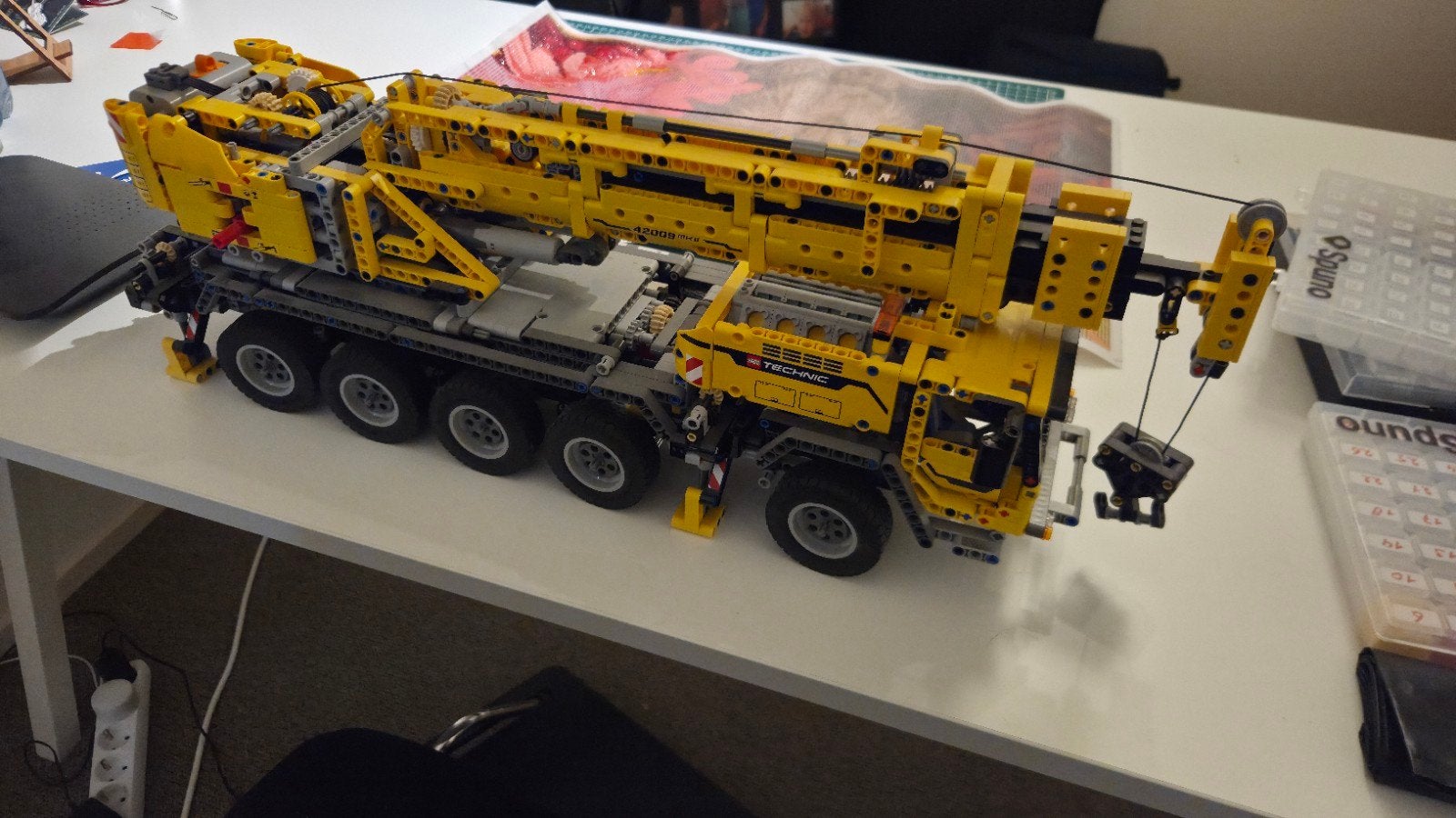 Lego Technic Kraanwagen 42009 - Zo goed als nieuw, Kinderen en Baby's, Speelgoed | Duplo en Lego, Ophalen, Zo goed als nieuw