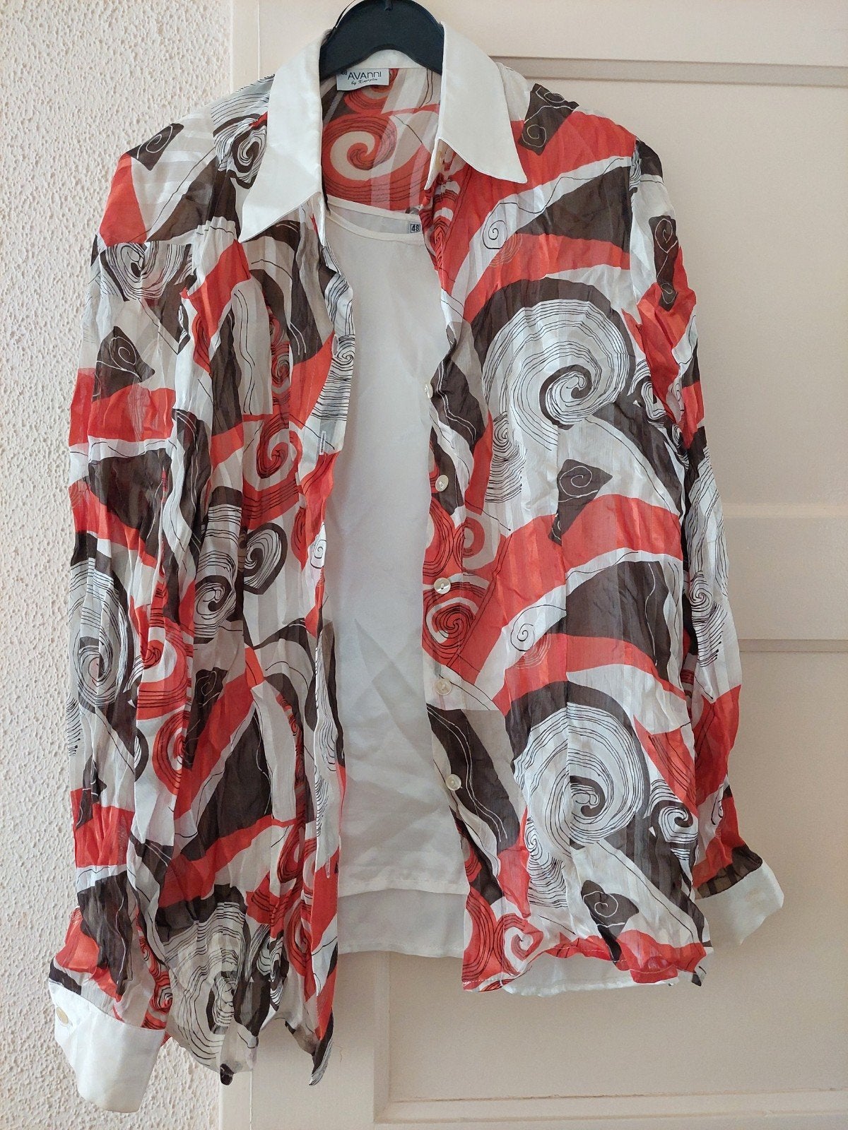 Blouse maat 48, Ophalen of Verzenden, Zo goed als nieuw, Blouse of Tuniek