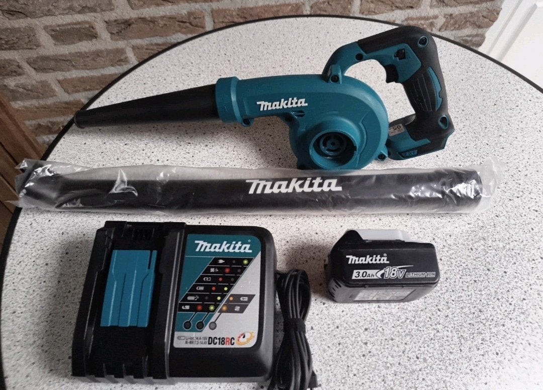 Makita DUB186 Bladblazer - Nieuw met 5.0Ah accu en lader, Ophalen of Verzenden, Nieuw