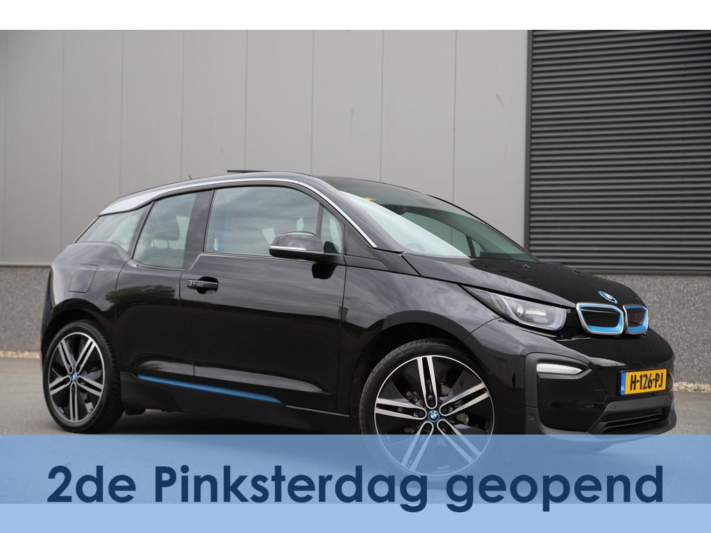 BMW i3 Executive 120Ah 42 kWh/Adaptive/Sunroof/Carplay/W-pom, Automaat, Gebruikt, Zwart, 4 stoelen