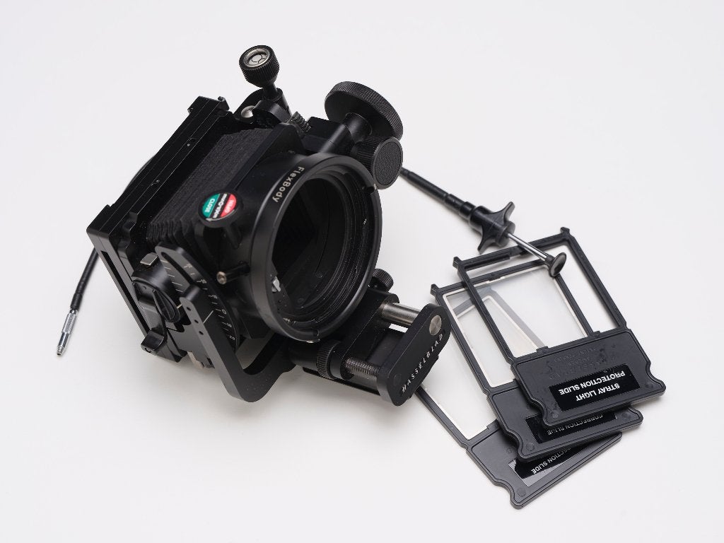 hasselblad flexbody, Ophalen, Gebruikt, Spiegelreflex, Overige Merken