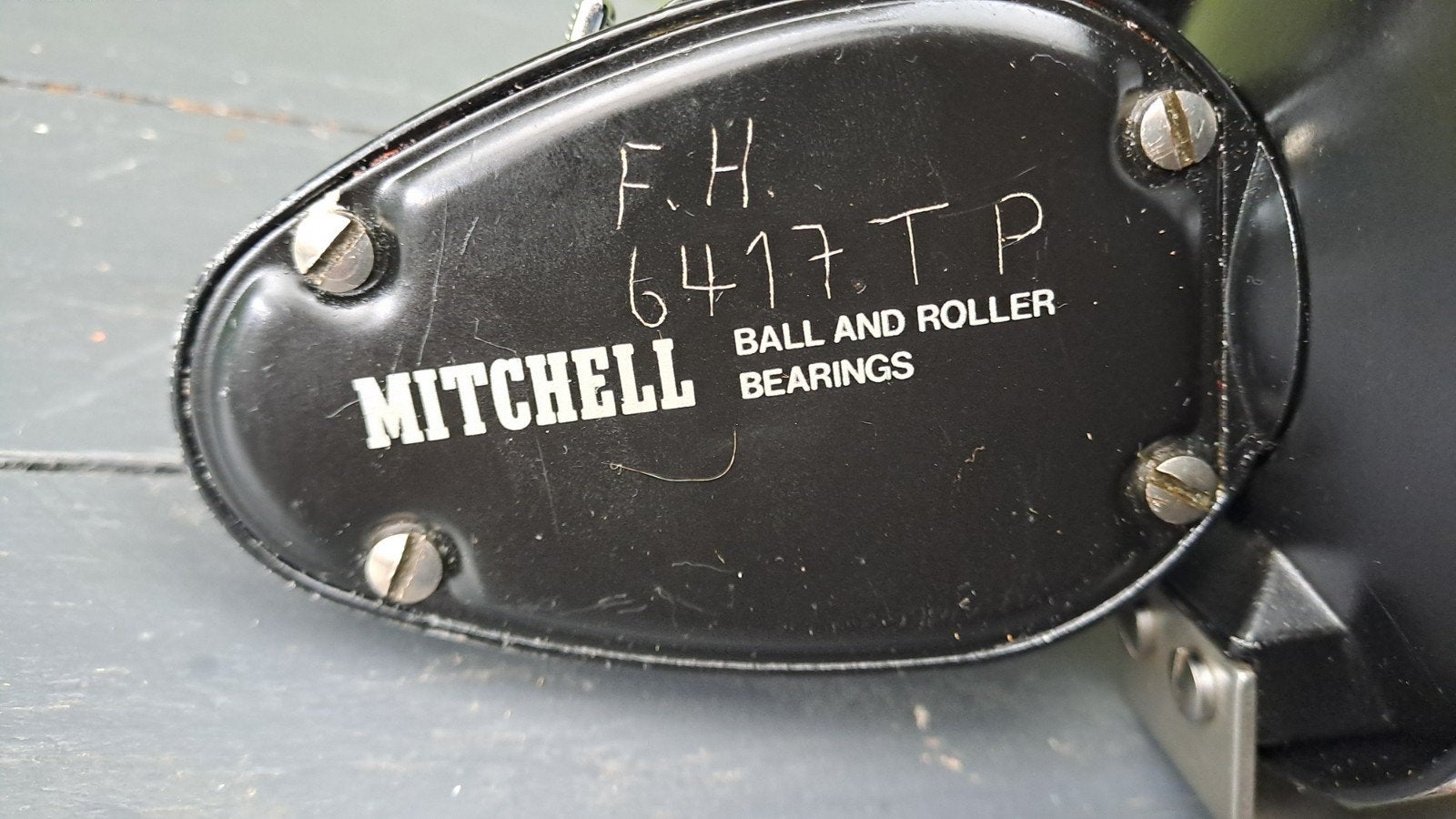 Vintage Mitchell molen 498, Gebruikt, Molen, Onbekend, Ophalen of Verzenden