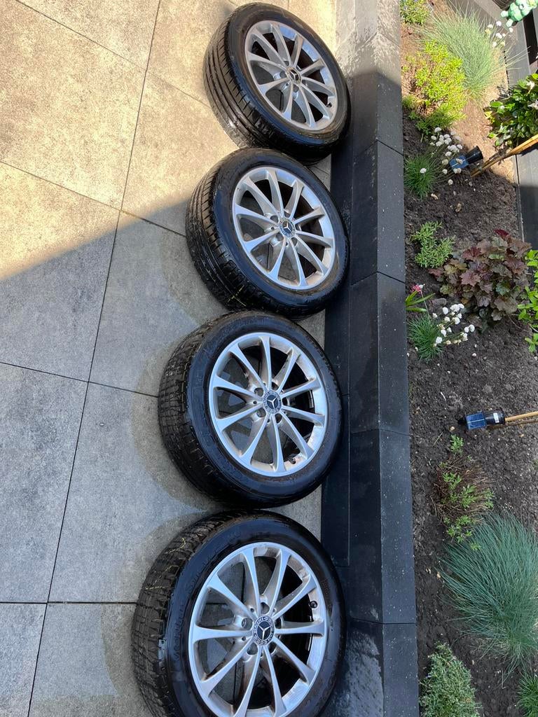 Mercedes - 17 inch orginele velgen, Auto-onderdelen, Banden en Velgen, Velg(en), 17 inch, Ophalen of Verzenden, Zomerbanden
