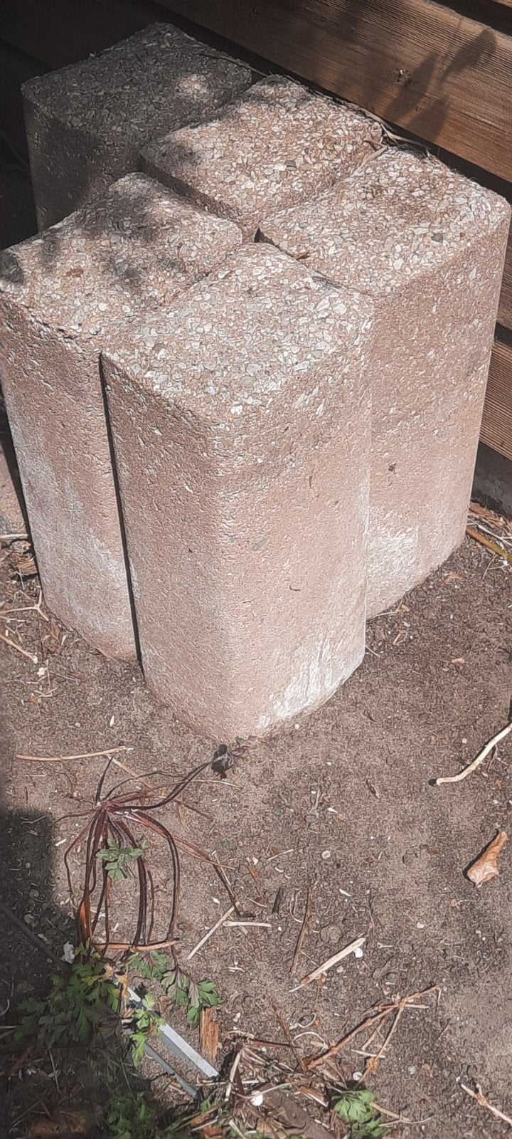 palissade blokken  te koop, Tuin en Terras, Tegels en Klinkers, Ophalen, Gebruikt, Beton, Overige typen