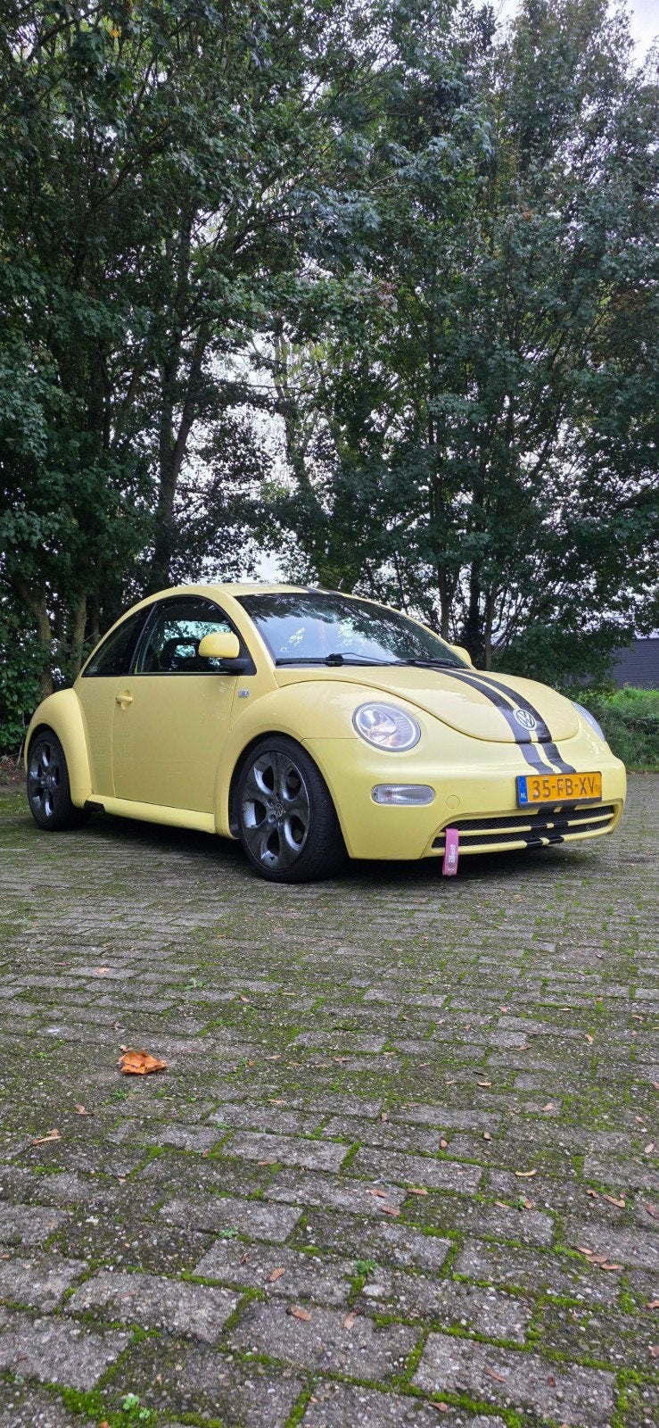 Volkswagen Beetle (Kever) 2.0 85KW 2000 Geel, Auto's, Voorwielaandrijving, Beetle (Kever), 4 cilinders, 1984 cc