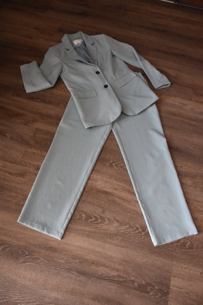 Lichtblauw pak van Vila, Kleding | Dames, Kostuum of Pak, Blauw, Vila, Ophalen of Verzenden