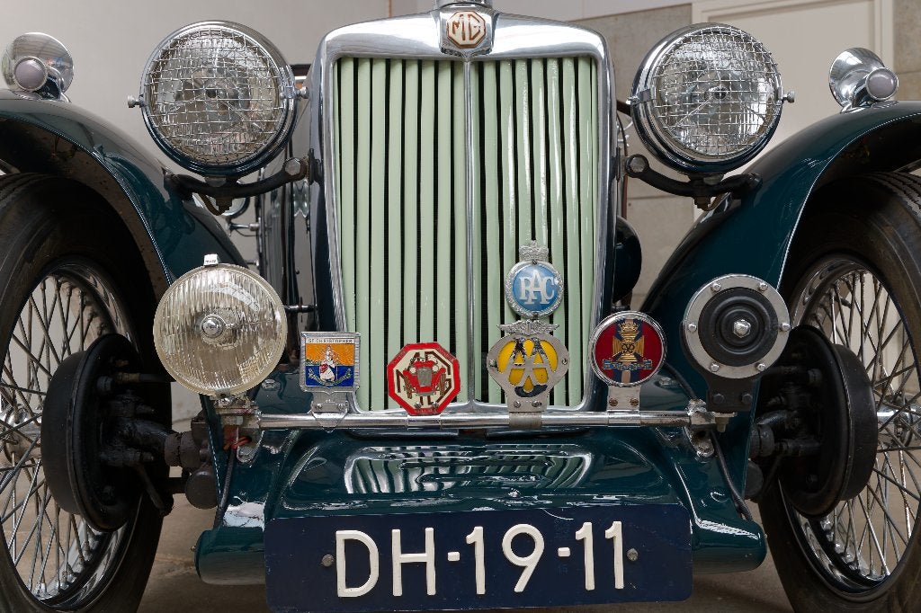 MG TC | British Racing Green | Chrome Spokes, foto 7