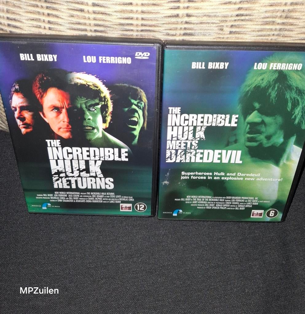 The Incredible Hulk  .. 2 DVD, Vanaf 6 jaar, Ophalen of Verzenden, Zo goed als nieuw, Actie en Avontuur
